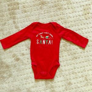 Baby’s 1st Christmas bodysuit